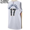 Maillot Enfant New Orleans Pelicans jonas valanciunas 17 2022-23 Nike Association Edition Blanc Swingman